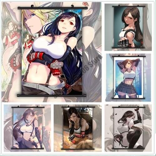 5D Diamond Painting Anime Final Fantasy VII FF7 TI Law Lockhart Cross Stitch Kits Mosaic Diamond Embroidery Full Home Decor