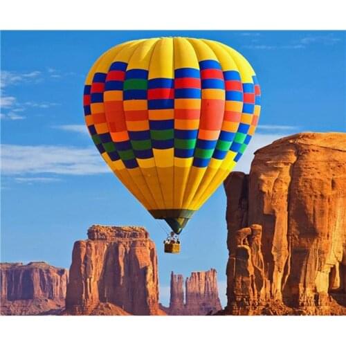 H2040 diamond painting crystal,5d full drill square diamond painting,diamond embroider Hot Air Balloon