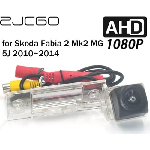 ZJCGO Car Rear View Reverse Backup Parking Reversing Camera for Skoda Fabia 2 Mk2 MG 5J 2010 2011 2012 2013 2014