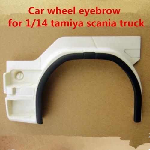 Tamiya scania truck upgrade accessories decorative car wheel eyebrow for tamiya 1/14 rc scania R470 R620 56323 tractor trailer
