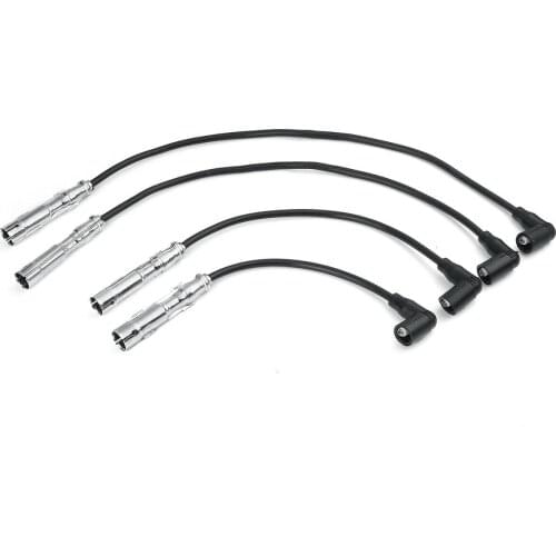 4Pcs Lgnition Cables Set Car Lgnition System Accessories For Seat Arosa Inca VW Caddy Lupo Polo 30650843