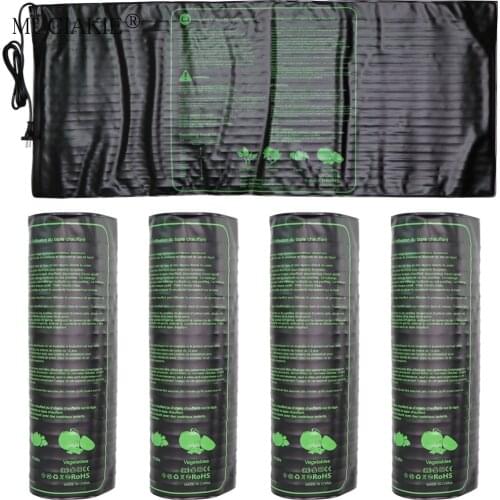 100Watt 48''x20'' Seedling Heating Growth Pad Warm Seed Starter Germination Propagation Mat Cloning Nursery Gardens Waterproof