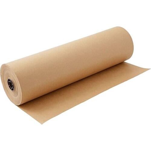 Recyclable Brown Kraft Paper Roll 12" x 1181" (98 ft), Multipurpose Arts & Crafts, Gift Wrapping, Packing and Shipping