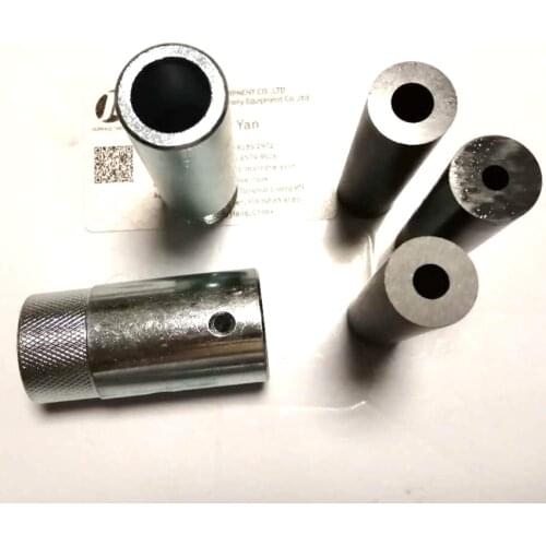 Air sand blasting gun with 1 piece 80mm boron carbide sandblasting nozzle,with steel blasting nozzle holder