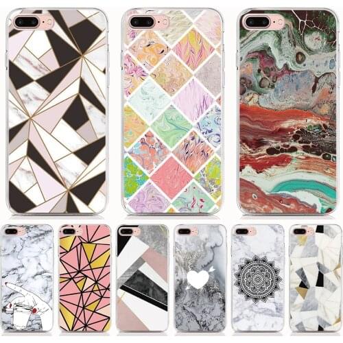 For Oneplus Nord 2 200 CE 5G 7 Pro 6T 6 5T 5 3 2 1 X Silicone Shockproof Cover Print Marble Protection phone Case for oneplus 7
