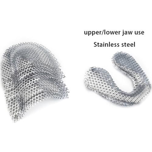 Dental Impression Tray Dental Stainless Metal Net Strengthen Dental Supplies