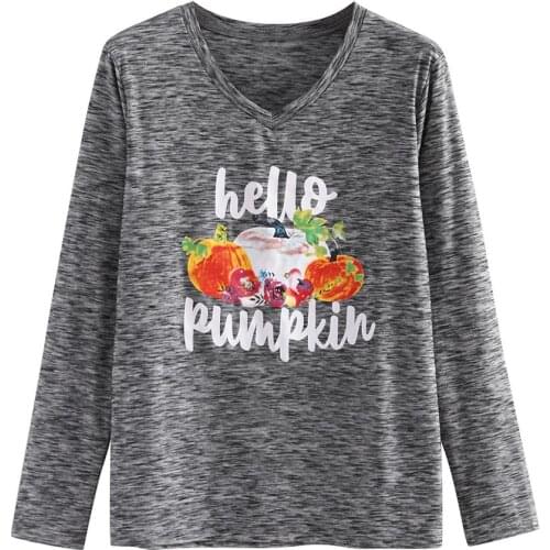 Ladies Casual tie-dyed Printing Long Sleeve V Neck Pullover Shirts Tops women long sleeve v neck hollow out floral print Blouse