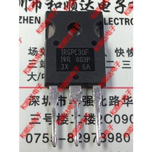 10pcs/lot IRGPC30F New Spot TO-247 600V 17A