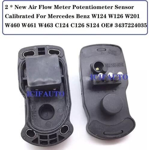 3437224035 New Air Flow Meter Potentiometer Sensor Calibrated For Mercedes Benz W124 W126 W201 W460 W461 W463 C124 C126 S124