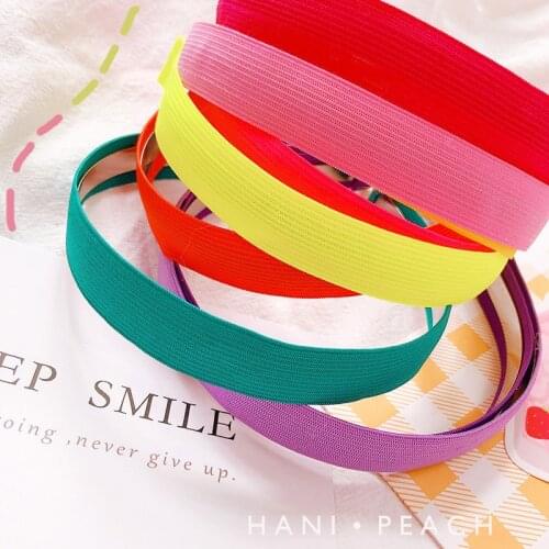 Free shipping Fashion womens hairbands korean style sweet girls headwear ins style headband Neon color hair accessories