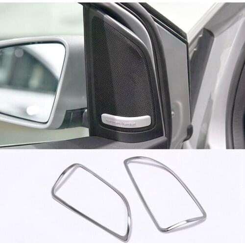 For Mercedes Benz B Class W246 2012-2018 Chrome ABS Door Audio Tweeters Speaker Cover Trim