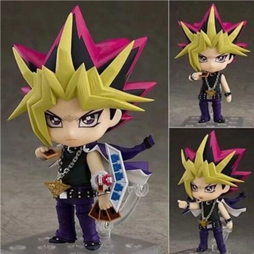 Game Figurine 10CM Yugi Muto 1069 Yu-Gi-Oh! PVC Action Figure Model Collection Doll Toy Children Pet Kawaii Mini Desktop Pops