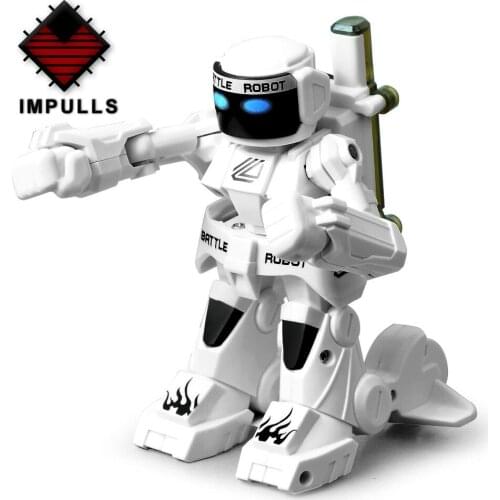 Impulls 2018 Free shipping 777-615 2pcs lot Remote Radio Control Battle Fighting RC Robot novelty Toys Gifts new technique FSWB