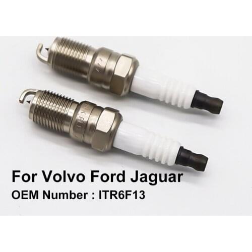 COWTOTAL Iridium Spark Plug for Volvo C30 Ford Mondeo Kuga Jaguar XF X-Type OE ITR6F13 ( Pack of 4 )