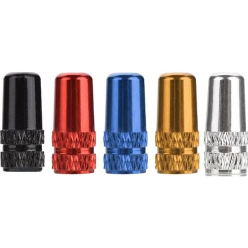 Bike Valve Cap Road Mountain Bike Wheel Tire Covered Protector French Tyre Dustproof Bicycle Presta Valve Cap 10Pcs/lot 5 Colors