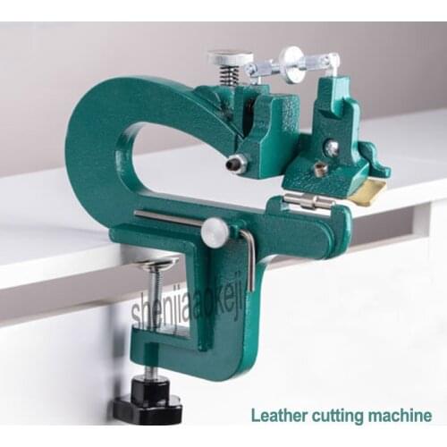 1PC Leather Cutting Machine Manual Peeling Machine 809G Leather Splitter Vegetable Tanned Leather Peeler Leathers Paring Machine