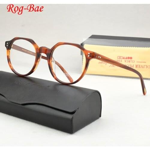 2020 new Optical Glasses Frame Men Vintage Round eye glasses frames for women eyeglasses myopia computer Retro Spectacles OV5373
