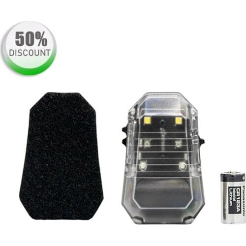 New Survival Flash Light Multi-function Practical Waterproof & Seismic IR Light Frequency for Helmets & Molle Free Shipping