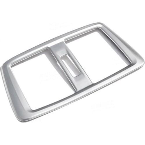 Car Rear Air Conditioner Outlet Vent Frame Bezel Sticker Styling For BMW 2 Series 218i F46 Gran Tourer 2015-2017 ABS