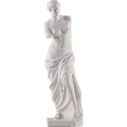 WU CHEN LONG Venus de Milo Aphrodite Goddess Hellenistic Statue Reproduction Resin Craft non- Gypsum Statue Gypsum Sketch R893