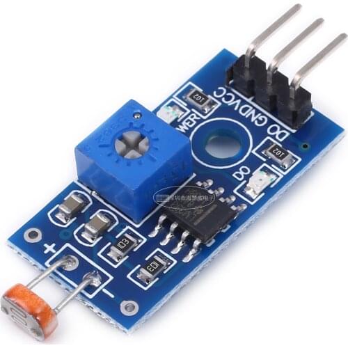 Photosensitive Brightness Resistance Sensor Module Light Intensity Detect Photosensitive Resistor Module