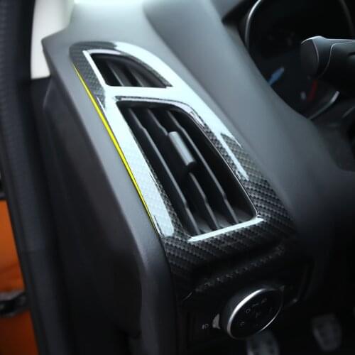 Car Interior Front Air Vent Protection Trim Air Conditioning Decoration Sticker for Ford Focus 3 4 MK3 MK4 2012