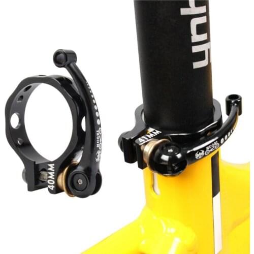 Road Bicycle 37mm Seatpost Clamp Aluminum Alloy Quick Release Mountain Bike Lock Seat Post Tube Clip Clamp Fixed Gear