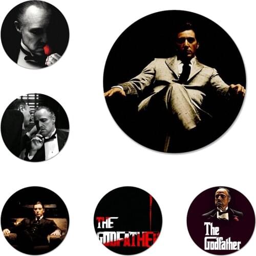 Godfather god father Badge Brooch Pin Accessories For Clothes Backpack Decoration gift