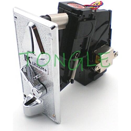 1pcs Zinc Alloy Front Panel Compare Coin Acceptor LK100M Selector for Arcade Game Machines and Vending Machine