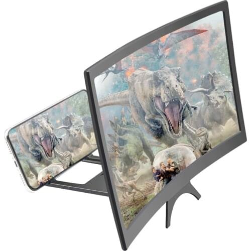 3D Phone Screen Amplifier HD Magnifier Universal Video Amplifier Smartphone Stand Folding Desktop Holder for Samsung Xiaomi