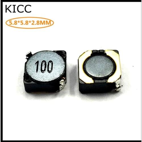 5D28 10UH 100 Chip inductor 6*6*3mm Shielding Power inductance (20Pcs)
