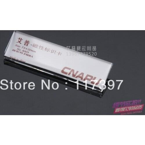 Free Shipping Retail magnets name badge tag fashion Multicolour work card ,DIY for magnetic surnamed employee license 10pcs/lot