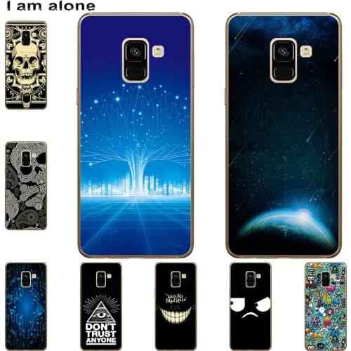 Phone Cases For Samsung Galaxy A8 A8 Plus 2018 A8 Star A9 Star A9 Pro A9S Mobile Bags Cute Fashion Cartoon Printed Free shipping