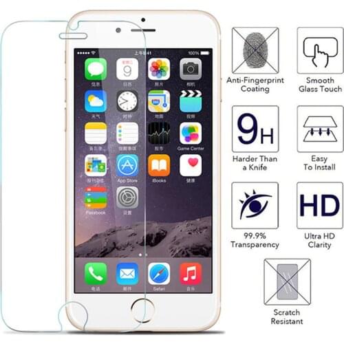 For iphone XS MAX phone screen protector glass for iphone X XR tempered on glass 7 8 plus 6 6S 5 5S SE 5C 4 4s protective film