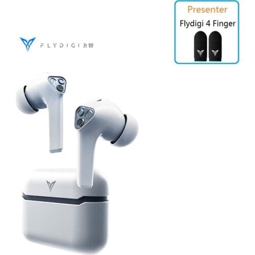 Flydigi Cyberfox T1 True Wireless BTcompatible Headset PUBG Lowc Gaming Earbuds with Immersive MusicCompatible with Android IOS
