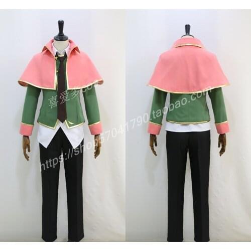 TalesWeaver Opening Animation Episode 3 Lucian Kaltz Boris Jineman Maximin Liebkne Magic Academy School Uniform Cosplay Costume