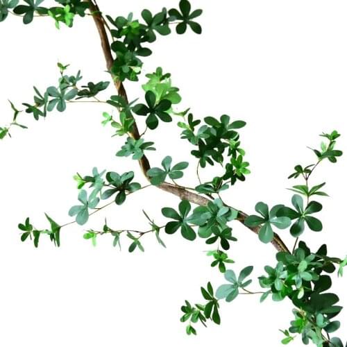 Artificial rattan Air conditioning tube decoration Fake vine hung ceiling Plastic vines green plant