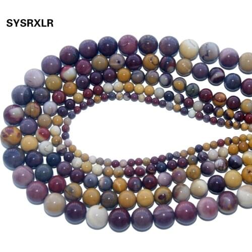 Wholesale Natural Stone Egg Yolk Round Loose Beads For Jewelry Making Diy Bracelet Necklace Material 4 6 8 10 12 MM Strand 15