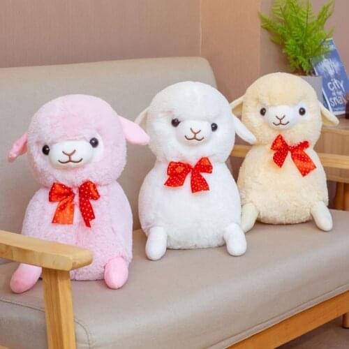 Cute Simulation Soft Plush Alpacasso Alpaca Dolls Animal Toy Home Decoration kid Birthday Gift Stuffed Plush Toys