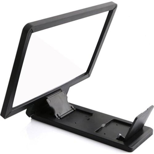 Mobile Phone Screen Magnifier Eyes Protection Display 3D Video Screen Amplifier Folding Enlarged Expander Stand Drop Ship LESHP