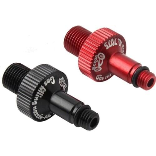 Bicycle Air Pump Conversion Nozzle for Mountain Bike Shock Absorber Needle Inflator Kit Adapter Inflation Riding Tool
