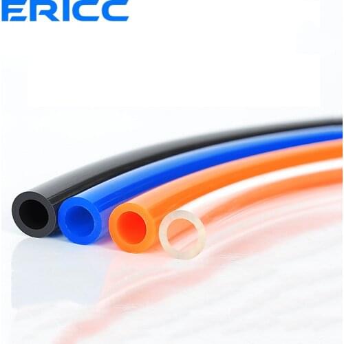 1M Air Tubing Pneumatic Pipe Tube Hose Gas Pipe Hose 10mm OD 6.5mm ID 8mmx5mm 6mm x 4mm 2.5mm 12x8mm Transparent Blue Red PU