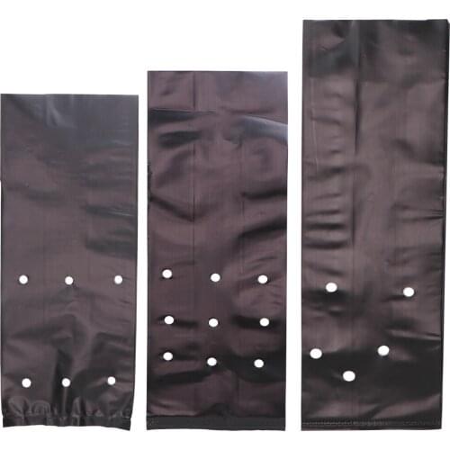 PE Plastic Nursery Bags Plant Grow Bags Seedling Pots With Breathable Holes For Fruits Vegetables Flowers Garden Supplies