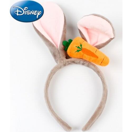 Disney Original Zootopia Rabbit Judy Hair Band Fox Nick Headwear Cosplay Accessories Mickey Cat Ears Cute Ear Headdress 0509