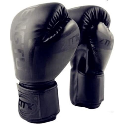 6,8,10,12,14 OZ Professional Boxing Gloves PU Leather gloves Fight gloves man boxing Training Glove For Men Women Child