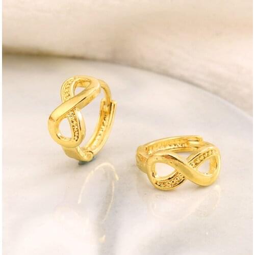 Bangrui Simple Fashion Metal Circle Hoop Earrings Vintage Geometric Earrings For Women/Men Jewelry Accessories boucle d'oreille