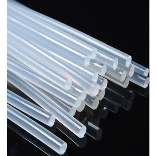 Transparent Hot Glue Stick 10pcs 7mmx200mm Melt Adhesive High Quality Car Audio Craft Stick General DIY Repair Home Tool