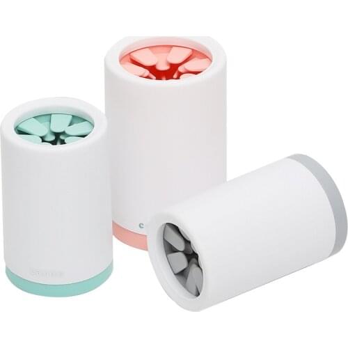 Dog Paw Cleaner Pet Grooming Brush Prevent Water Splashing Soft Silicone Combs Washer Cup Wash Dirty Foot Cleaning Bucket