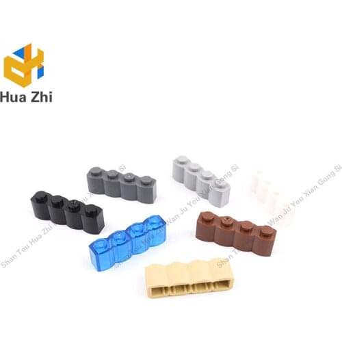 10PCS 30137 Brick Special 1 x 4 Palisade [aka Log] Building Blocks Parts MOC DIY Education Build Toys Brick