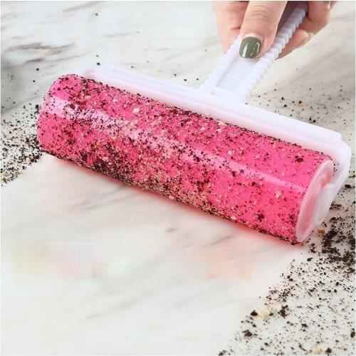 Fur Remover Cleaning Brush Hair Sofa Clothes Cleaning Lint Brush Household Accessory Cleaning Reusable Roller Lint Catcher Hair